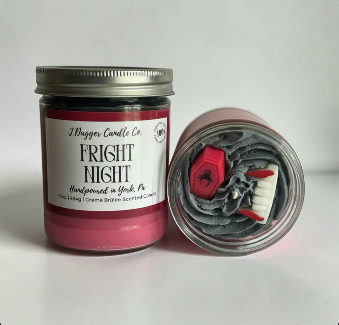 Vampire Themed Halloween Soy Dessert Candles