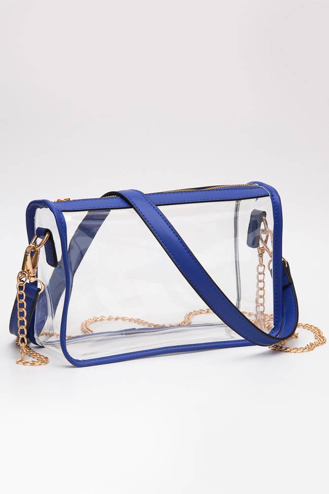 Clear Rectangle Crossbody Bag