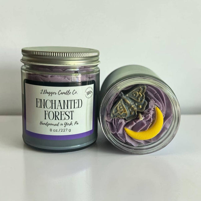 Enchanted Forest Halloween Soy Dessert Candles