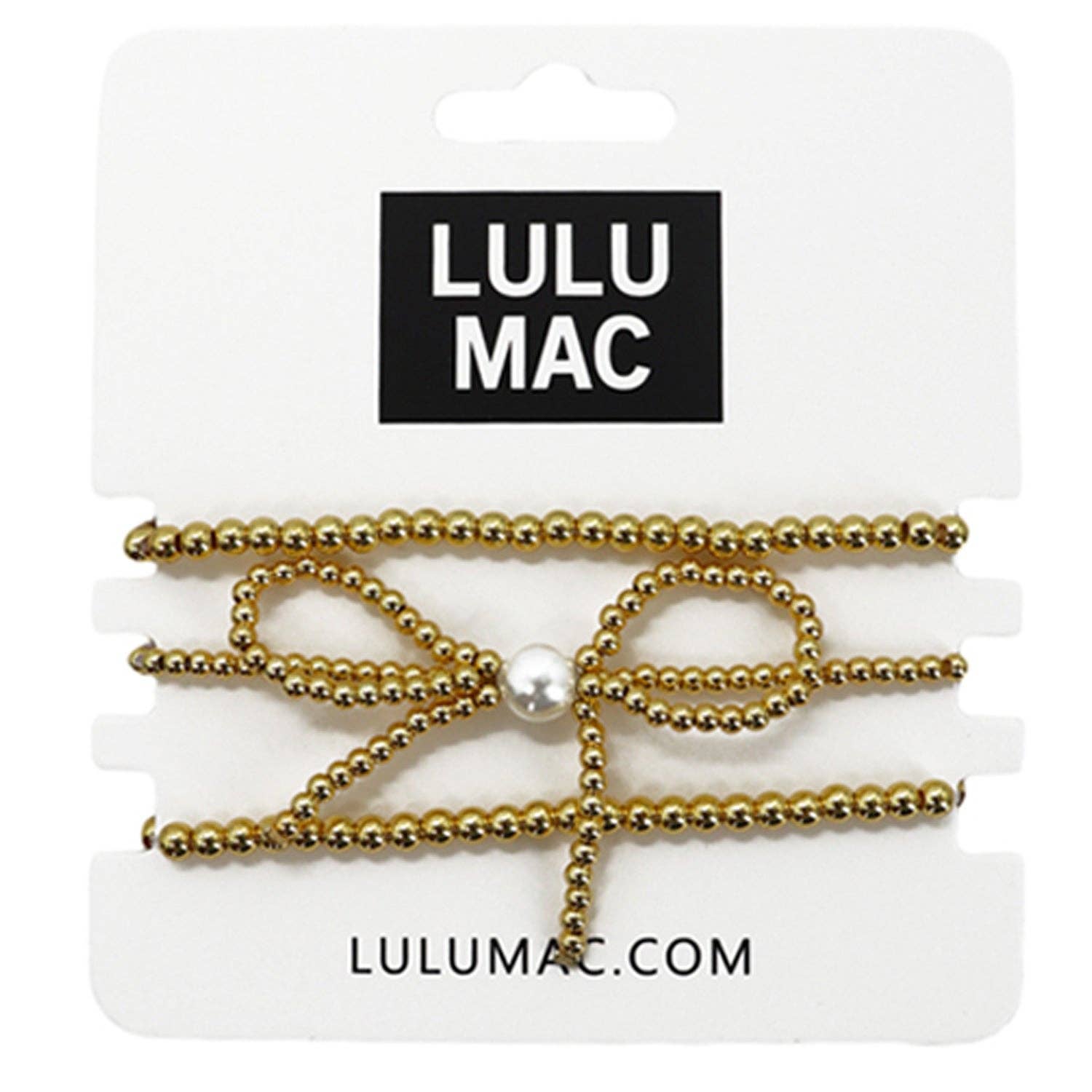 Lulu Mac Bow Bracelet Set
