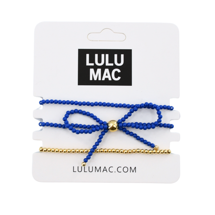 Lulu Mac Royal Bow Bracelet Set
