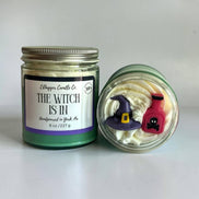 Witch Themed Halloween Soy Dessert Candles