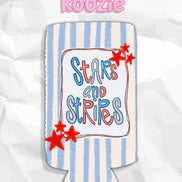Stars and Stripes Patriotic Koozie