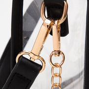 Clear Rectangle Crossbody Bag