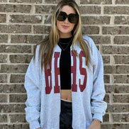 CUSTOM HIGH SCHOOL SPLIT SWEATSHIRT