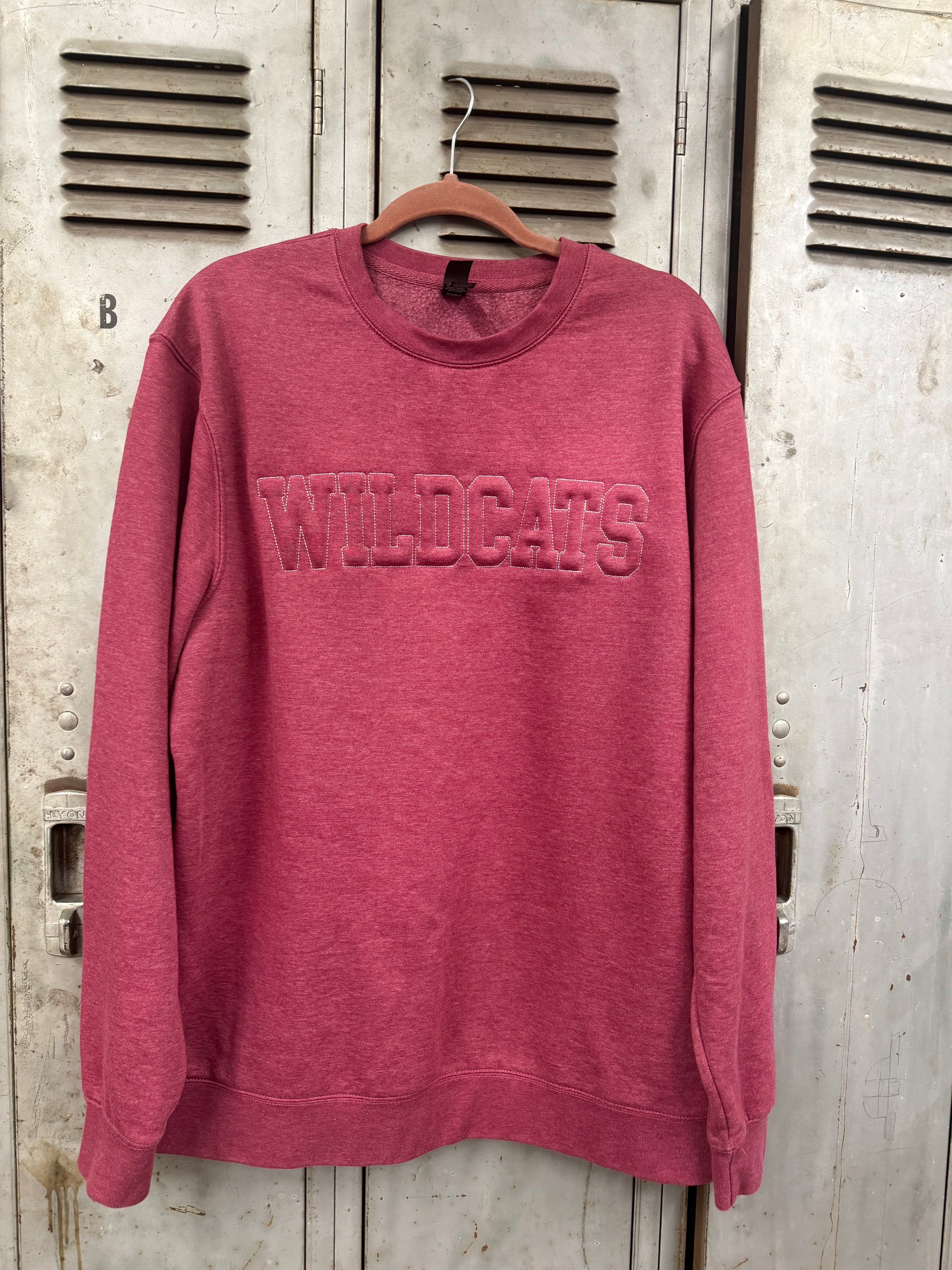 Faux Embossed Sweatshirt