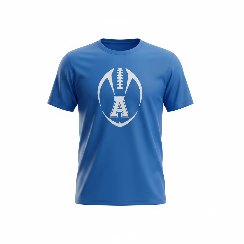 Team Initial Football - Made To Order