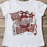 Wildcats Go Cats Spirit Shirt Design