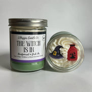 Witch Themed Halloween Soy Dessert Candles