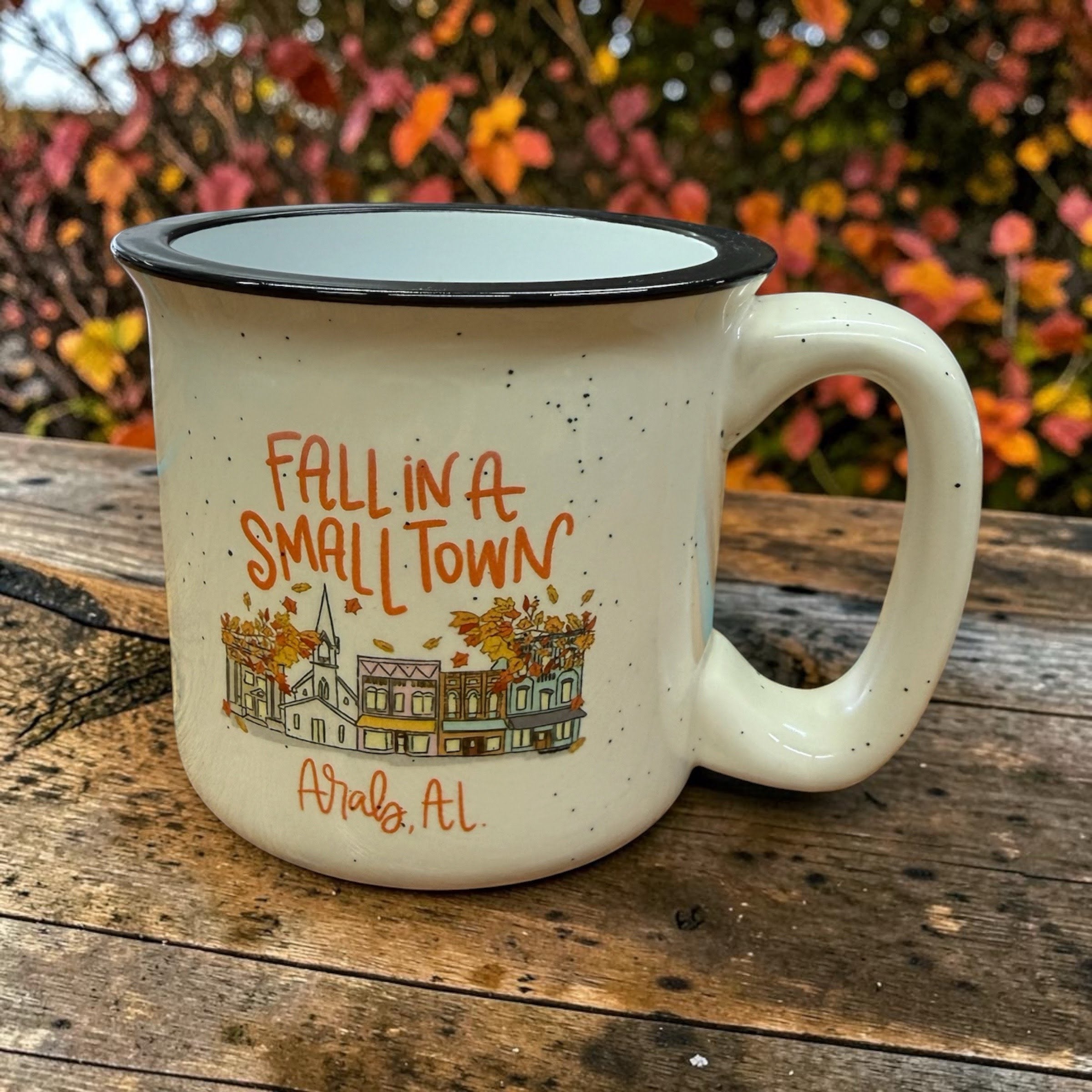 Fall In A Small Town Mug (Custom)