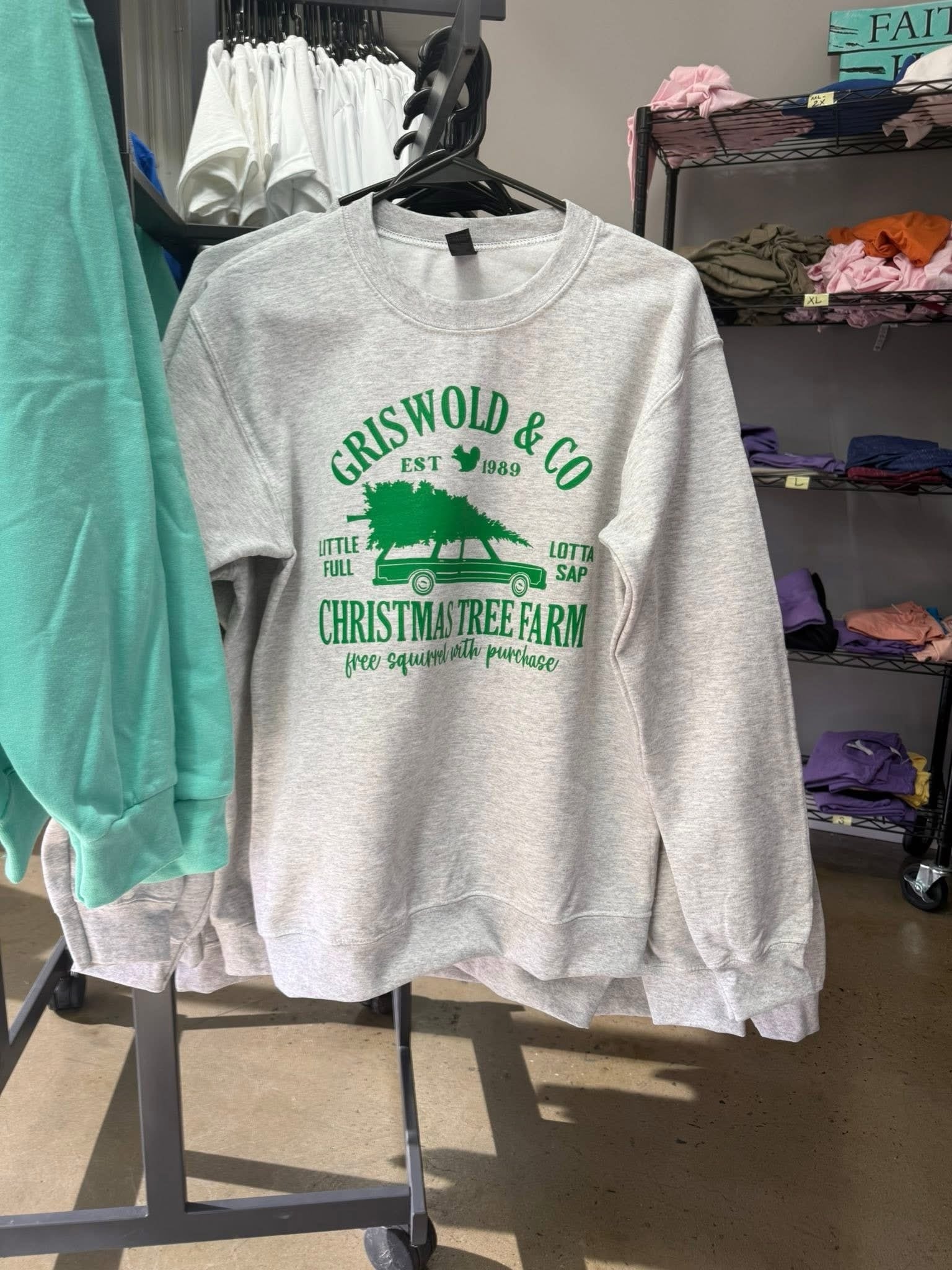Griswold & CO Christmas Tree Farm Crewneck
