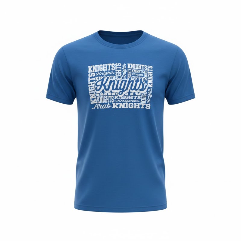 Knights Multi-Font Tee