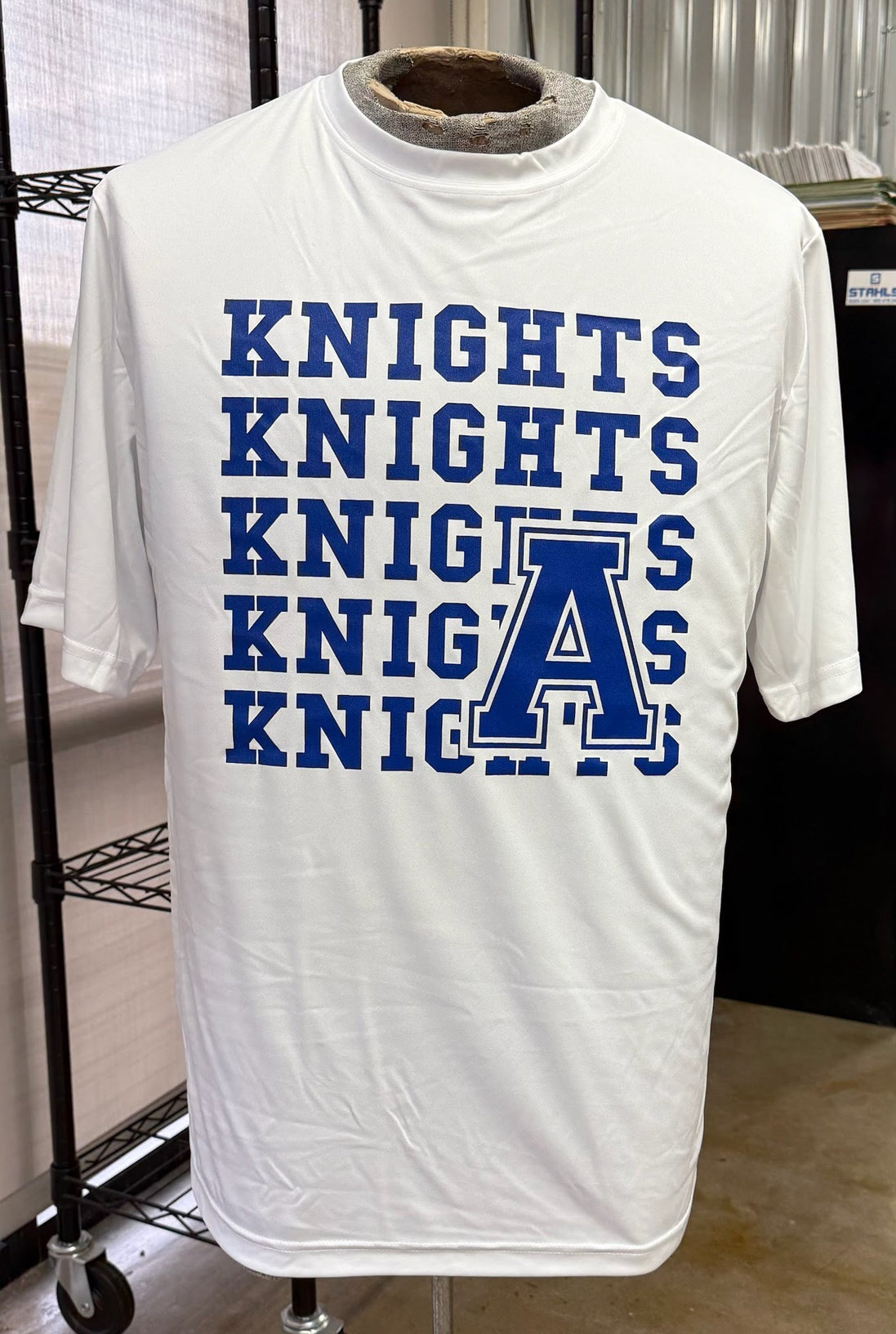 Arab Knights Repeat Graphic Performance Tee