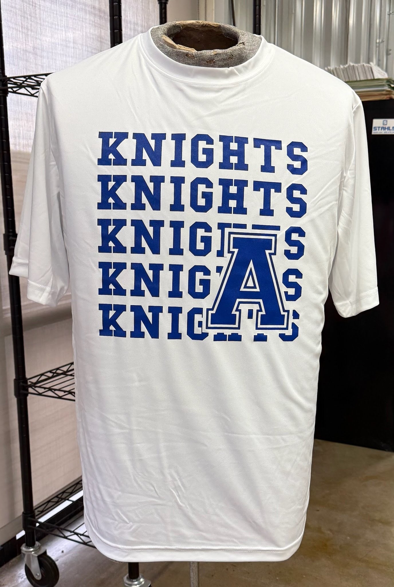 Arab Knights Repeat Graphic Performance Tee