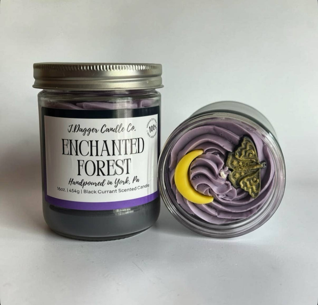 Enchanted Forest Halloween Soy Dessert Candles