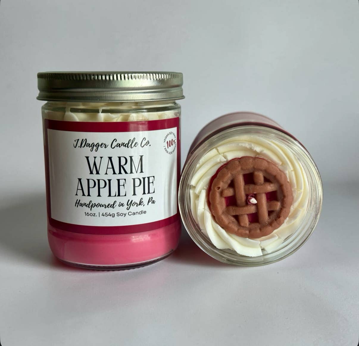 Warm Apple Pie Soy Dessert Candles