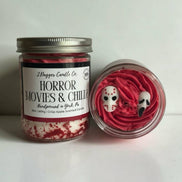 Horror Movie Themed Halloween Soy Dessert Candles