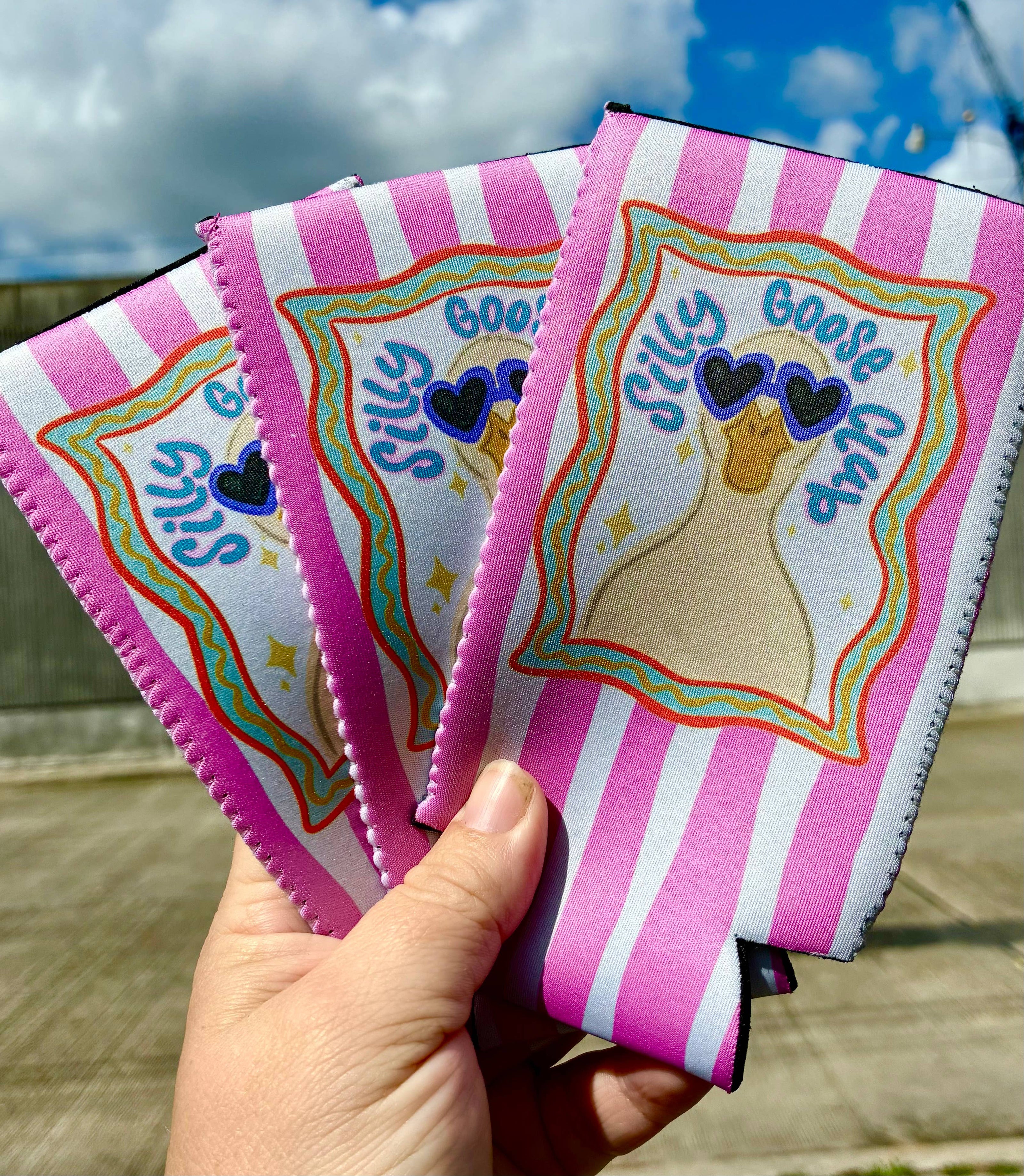 Silly Goose Club Koozies