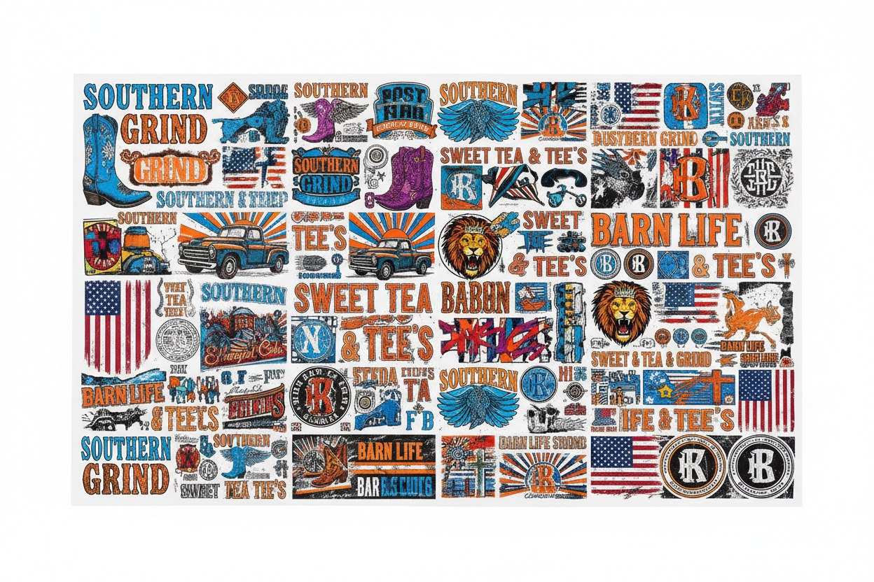 DTF Express Gang Sheet Builder